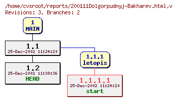 Revision graph of reports/200111Dolgorpudnyj-Bakharev.html