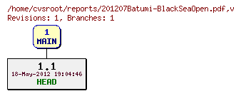Revision graph of reports/201207Batumi-BlackSeaOpen.pdf
